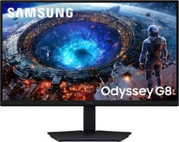 Samsung Odyssey G8 G80HF LS27HG806EFXEN 5K 180Hz Dual mode - QHD 360Hz IPS Gaming Monitor - 27 inch — thumbnail 1