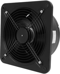 NAVOBIZ Werkplaats afzuigventilator - Ventilator - Lucht afzuiger - 300 mm diameter - 60 dB - 5 ventilatorbladen - Beschermrooster — thumbnail 1
