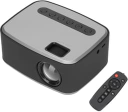 Allecto - Mini Projector - Draagbare Projector - Full HD 1080P - Zilver Zwart - Video Projector - Geschikt voor TV PC Smartphone - Compact formaat — thumbnail 1