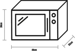 TIM® Stoomoven - Stoomoven Kookboek - Stoomoven Ontkalker - Zwart/Zilver - 30cm x 49cm x 38cm — thumbnail 4