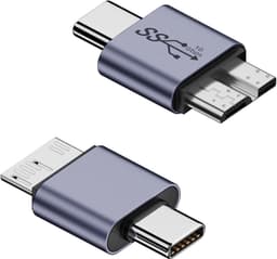 Dailygoods - USB C naar Micro B Adapter voor Externe Harde Schijf — thumbnail 1