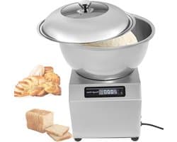 Deegkneder Machine - Deegmixer Elektrisch - Brood Deeg Maken - 5kg Capaciteit - 12 kg - Zilver