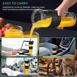 Multifunctionele Keukenmachine - 3-in-1 - Foodprocessor - Blender - 700W - Smoothie Maker - Hakmolen - Droogmolen - Roestvrij Staal - BPA-vrije Fles - 24.000 RPM — thumbnail 5