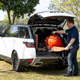 O-Grill 900 Orange - Draagbare Gas BBQ - Extra Groot Grilloppervlak - Met Thermometer - Camping / Tuin - Oranje — thumbnail 2