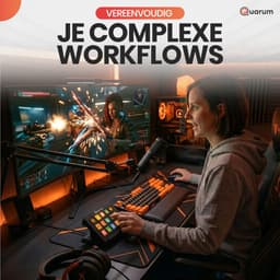 Quarum Streaming Deck – Macro Keyboard met 15 Programmeerbare LCD Toetsen – Voor Streaming, Gaming, OBS, Twitch, Werk & Productiviteit – RGB – USB-C – Windows & Mac — thumbnail 2