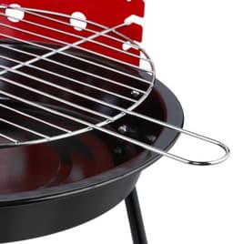 BBQ barbecue half open 33cm verstelbaar — thumbnail 5