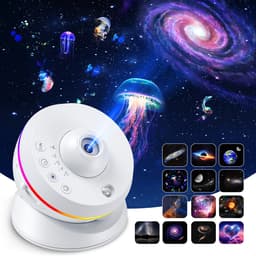 MakkelijkMooi LED Sterrenhemel Projector – Beamer - 13 Unieke Astronomische Projecties - 6 Lichtmodi - 1, 2 of 4 uur Timer — thumbnail 3