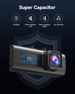 4K Dash Cam - Auto Camera - Veilige Ritten - Touchscreen Bediening - 3.18 Inch Scherm - Zwart — thumbnail 4