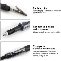 Dailygoods- Bougietester Verstelbaar - Diagnosedetector - Ontstekingssysteem - Motorreparatie - Gereedschap - Voor Grasmaaier - Motordiagnosetester — thumbnail 4