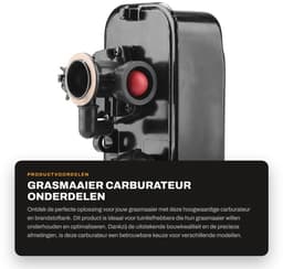 Dailygoods- Brandstoftank Hoogwaardige Kwaliteit - Carburateur - Duurzaam - 20x9,6x5,5 cm - 673 g - Geschikt voor 498809A/494406 - Grasmaaieronderdelen — thumbnail 1
