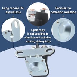 Dailygoods- Startrelais Vervanging voor MTD/John Deere/Cub Cadet - 12 V Magneetschakelaar - Grasmaaier - Gazontractor - Compatibel met diverse modellen — thumbnail 3