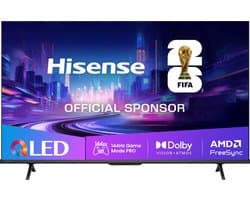 Hisense 43E7Q PRO - 43 inch - 4K QLED - 144hz - 2025 - Smart TV