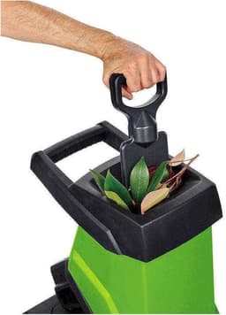 Elektrische Tuinversnipperaar - Houtversnipperaar Mulcher - Tuinafval Verwerken - Stille Werking - 2500W - Groen — thumbnail 4