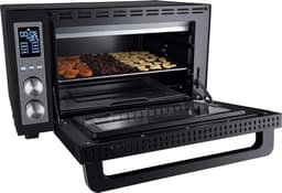 Grilloven met Airfry - Heteluchtoven - Veelzijdig koken - 8 automatische programma's - 30 liter capaciteit - Zwart — thumbnail 1