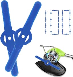 Grasmaaier Snijkop - Trimmerkoppen - Tuinonderhoud - Zware uitvoering - 100 stuks - Blauw — thumbnail 5