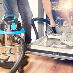 YOR® Karcher - Karcher Stofzuiger - Bouwstofzuiger - Festool Stofzuiger - Bouwstofzuiger Zonder Zak - Blauw en Zwart - 35cm x 35cm x 51cm — thumbnail 3