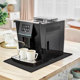 Allecto - Koffiemachine Mat - Lekvrije Schuifmat - Beschermt Werkbladen - Zwart - Onderzetter voor Koffiezetapparaat - Ideaal voor Keuken en Eetkamer — thumbnail 4