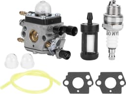 Aluminium Carburateur Fit voor Zama BG45-BG46-BG55-BG65-BG85 SH55-SH85 Grasmaaier Tuin Accessoires . — thumbnail 1