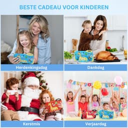 ApexArte® Kindertablet Vanaf 3 Jaar - Tablet Kinderen - Kinderspeelgoed - Rood — thumbnail 3
