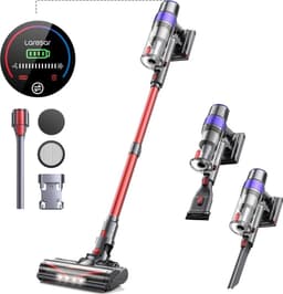 Collox Draadloze stofzuiger zonder zak - Steelstofzuiger - 500W vermogen - Zuigkracht 48Kpa - Borstelloze motor — thumbnail 1