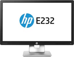 HP EliteDisplay E232 IPS 23" Zwart Full HD Matt — thumbnail 1