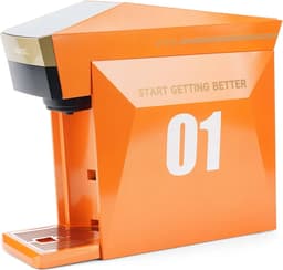 Capadeli 4 in 1 Multi Capsule Koffiemachine Compatibel met Nespresso, Dolce Gusto, K-Cup en Gemalen Koffie (Oranje) — thumbnail 1