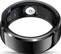 Parya – Smart Ring - Europese ringmaat 60- Waterdicht – Slaapmonitor – Hartslagmeter - SpO2 Monitor - Dagelijkse Activiteitstracking - Mobiele App – Zwart — thumbnail 3