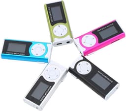 CHPN - MP3-speler - Muziekspeler - Recorder - Met zaklamp - Excl SD kaart (max 32GB) - Roze - Onderweg muziek luisteren - MP3 player — thumbnail 2