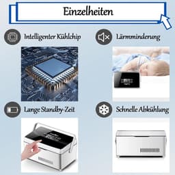 Equivera Mini Fridge for Drinks - Kleine Koelkast - Mini Koelkasten - Minibar - Mini Fridge - Mini Koelkast - Mini Koelkastje - Must have voor in Huis! — thumbnail 3