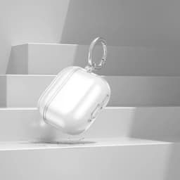 ShieldCase Siliconen TPU Hoesje Geschikt voor Airpods 4 - Siliconen Case voor Apple Airpods 4 Case Hoesje - Transparant — thumbnail 4