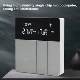 Slimme WiFi Thermostaat met App en Spraakbediening voor Verwarming en Sanitair — thumbnail 3