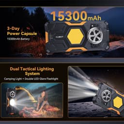 CUBOT Kingkong Power 5 Robuuste Smartphone - 16GB RAM - 128GB ROM - 15300mAh - 6.88 inch 120Hz - IP68/IP69K - Android 15 - NFC - GPS - Zwart — thumbnail 5