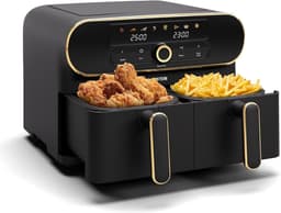 Airfryer XXL - Dubbele Mand Airfryer - kookmand — thumbnail 1