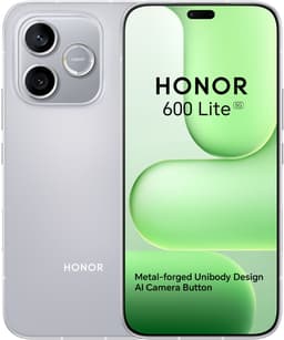 HONOR 600 Lite 5G Smartphone – 8GB 256GB – 108MP Camera – 6520mAh Batterij – Velvet Grijs — thumbnail 1