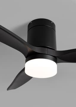 CREATE - Stille 40W plafondventilator met technische ABS bladen in verschillende maten - L - Met licht - Controller voor wandmontage - WIND CALM — thumbnail 3