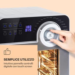 Heteluchtfriteuse met Draaispit en Touchscreen - 14 Liter Capaciteit - 1700W — thumbnail 5