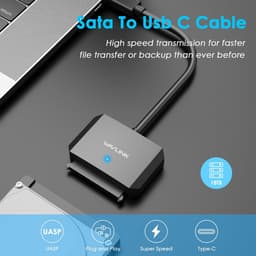 USB C naar SATA III Adapterkabel voor Externe Harde Schijven — thumbnail 2