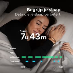 NOLATR Eluna Activity Tracker Dames – Stappenteller & Hartslagmeter – Slaapmonitor – Rose Gold — thumbnail 4