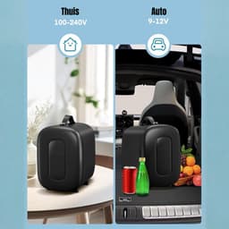 DnA® Mini koelkast 4L - Skincare & make-up fridge - Mini Koelkasten - Zwart - ‎27cm x 16cm x 23cm — thumbnail 4