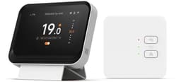 Thermostaat | Zwart | Wifi thermostaat met app | Bedraad 4-draads | In- of opbouw | Hold Temp & Holiday — thumbnail 4
