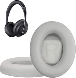 kwmobile 2x oorkussens geschikt voor Bose Noise Cancelling 700 / NC700 - Earpads voor koptelefoon in grijs — thumbnail 1