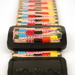 Cascha HH 2200 ukelele draagband jacquard regenboog — thumbnail 3