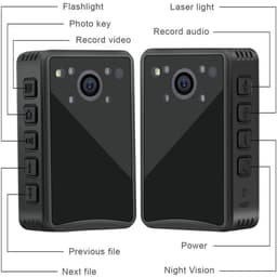 A23 Bodycamera Nachtzicht Surveillance Camera Draagbare Camera SportDV — thumbnail 4