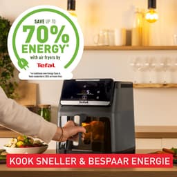 Tefal Easy Fry Silence XXL EY846H - Stille Airfryer XXL 7L - 1700W - 43 dB - 10 Programma's - 55% Sneller - Voor 8 Personen — thumbnail 5