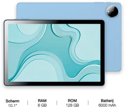 Logicom - Tablet Fold 10 - 128GB - 10 Inch - 6GB RAM - Octa Core - Wifi - Android 15 + Beschermhoes - Blauw — thumbnail 4