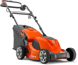 Husqvarna LC 141C elektrische grasmaaier - 41 cm maaibreedte, stille werking, centrale maaihoogteverstelling, inklapbare duwboom, 50 l opvangbak - ideaal voor middelgrote tuinen — thumbnail 2