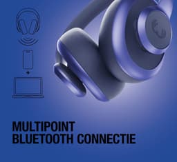 FRESH 'N REBEL Clam Ace 2 Over-ear Draadloze hoofdtelefoon met Noise-cancelling True Blue — thumbnail 4