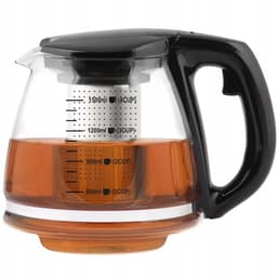 Berretti Martibello Glazen Theepot met Zetgroep 1,5L - Elegant & Stevig — thumbnail 4