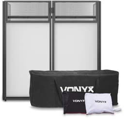 Vonyx complete DJ setup - DJ set met Actieve speaker set met sub, Partybar en DJ Booth - 800W — thumbnail 5