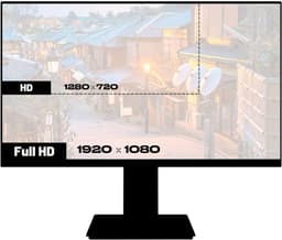 JAPANNEXT Touchscreen Monitor Wit 21.5" IPS Full HD (1920x1080) | JN-IPS2152FHDR-T — thumbnail 3